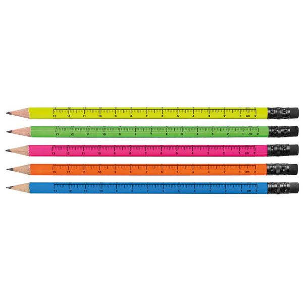 Acest creion este &537;i o rigl&259; Este disponibil în 4 culori str&259;lucitoareCreion de grafit cu mina HBcu radierafabricat din lemn certificat FSCprodus in AustriaPretul afisat este per bucata Acest produs este disponibil in mai multe variante de culoare Nu se poate alege culoarea se livreaza culoarea disponibila in stoc