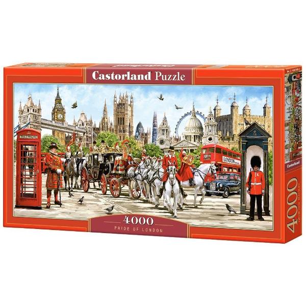 Puzzle de 4000 de piese panoramic cu Mandria Londrei Cutia are dimensiunile de 468×272×5 cm iar puzzle-ul are 138×68 cm Recomandat 