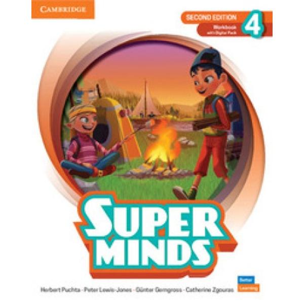 Super Minds Level 4 Activity Book second edition