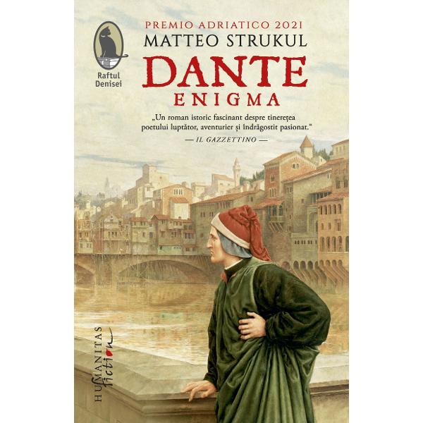 Traducere &537;i note de Gabriela LunguÎn 2021 când s-au împlinit 700 de ani de la moartea lui Dante  Matteo Strukul a publicat romanul de fa&539;&259; care ne ofer&259; o imagine inedit&259; asupra tinere&539;ii florentinului &537;i evenimentelor legate de geneza Divinei Comedii Romanul Dante Enigma a ajuns imediat dup&259; apari&539;ie în vârful topurilor de vânz&259;ri din 
