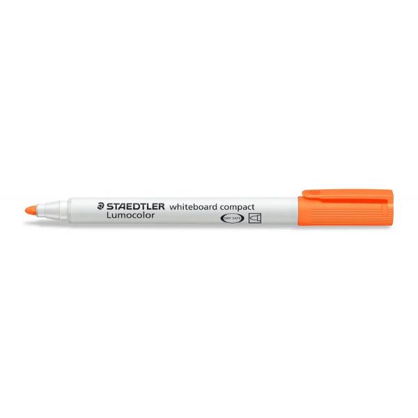 Marker pentru whiteboard Staedtler Compact 2mm nepermanent Orange ST-341-4