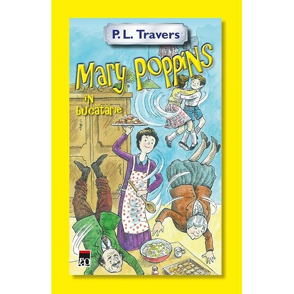 Familia Banks intr&259; în buc&259;t&259;rie desigur sub atenta supraveghere a neobositei Mary Poppins 30 de re&355;ete magice pe care micii cititori le pot încerca acas&259; la ei G&259;titul nu a fost niciodat&259; mai amuzant Descoperi&355;i tainele buc&259;t&259;riei al&259;turi de Mary Poppins copiii familiei Banks &351;i o suit&259; de personaje amuzante care au ap&259;rut &351;i în celelalte volume 