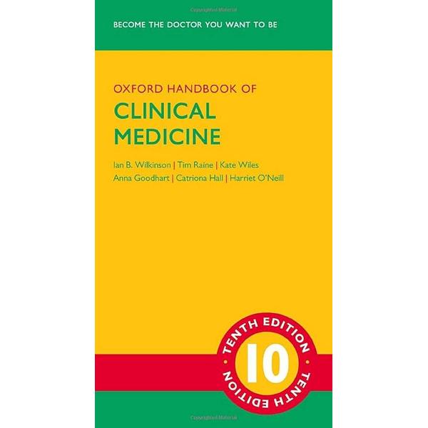 Now in its tenth edition the Oxford Handbook of Clinical Medicine has been fully revised with five new authors on the writing team bringing content fresh from the bedsideSpace has been breathed into the design with more core material at your fingertips in quick-reference lists and flow diagrams and key references have been honed to the most up-to-date and relevant Each page has been updated to reflect the latest changes in 