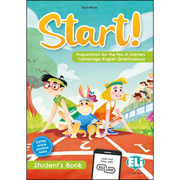 Start is designed to help students to prepare for the Pre A1 Starters of the Cambridge English QualificationsIt is written for young learners between the ages of 7 and 10 The materials fully address the learning styles interests and motivation of this age group by providing engaging activities to introduce new language with plenty of opportunities to practise language and skills Start Preparation for the Pre A1 Starters Cambridge English Qualifications is very 