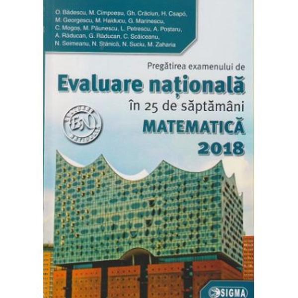 Pregatirea examenului de evaluare nationala matematica 2018