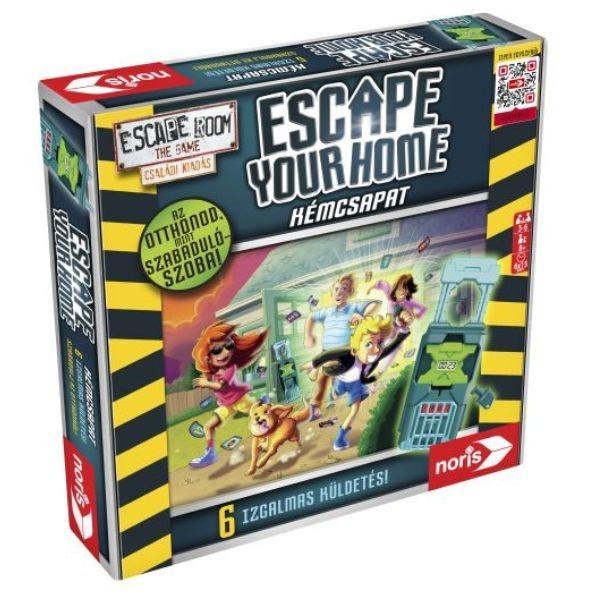 Jocul de societate The Escape Room Your Home - Echipa de spioni ofer&259; distrac&539;ie pentru întreaga familie În acest joc provocator imprevizibil trebuie s&259; rezolvi diverse sarcini logice &537;i puzzle-uri complicate împreun&259; cu colegii t&259;iJocul testeaz&259; abilit&259;&539;ile de comunicare ale echipei tale gândirea logic&259; creativitatea &537;i capacitatea de a observa mici detaliiÎn timpul jocului te 