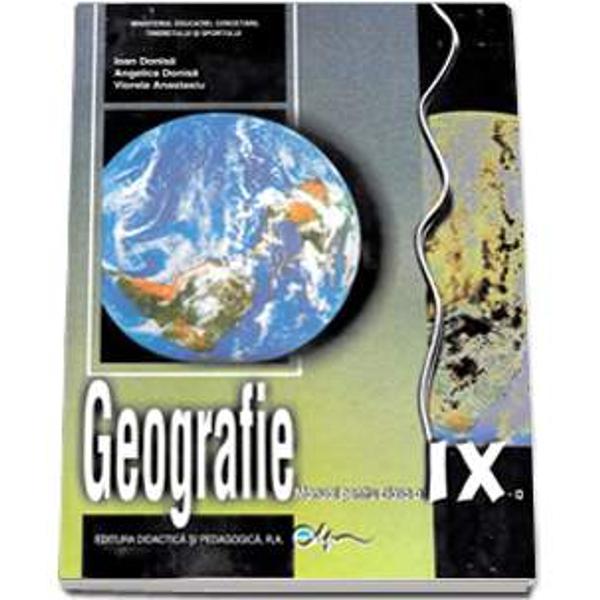 Manual de geografie clasa a IX a edita 2017