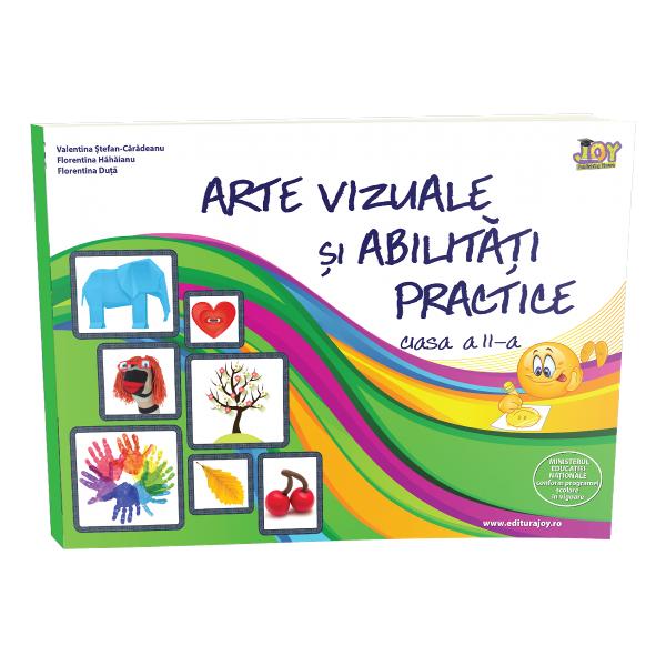 Arte vizuale si abilitati practice clasa a II a Format A4  interior full color  hartie alba import  legate rezistent  coperte plastifiate  Contin toate plansele si sabloanele necesare carton imprimat hartie glasata imprimata carton alb fiind usor detasabile cu perfor  Abordeaza integrat artele vizuale si abilitatile practice conform programei scolare in cadrul unei singure discipline Includ 