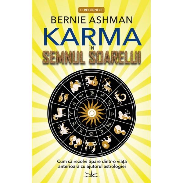 Desi multe persoane contemporane cu o minte spirituala realizeaza ca trebuie sa ne recunoastem si sa ne straduim sa ne rezolvam problemele personale Bernie Ashman  imbina psihologia si dezvoltarea personala cu astrologia Daca aveti o gandire similara si doriti sa dobanditi mai multa cunoastere pe calea voastra si sa cresteti atat in plan spiritual cat si personal veti descoperi ca aceasta carte Karma in semnul Soarelui este un nou instrument minunat-- Diane Brandon autoare 