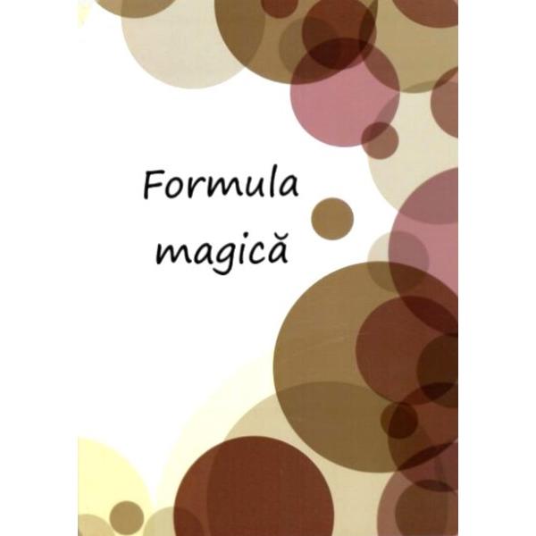 Formula magica -  mare 15x21 cmO agenda in care sa iti notezi parolele conturilor online