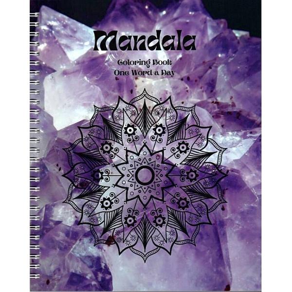 Carte de colorat pentru adulti - Mandala