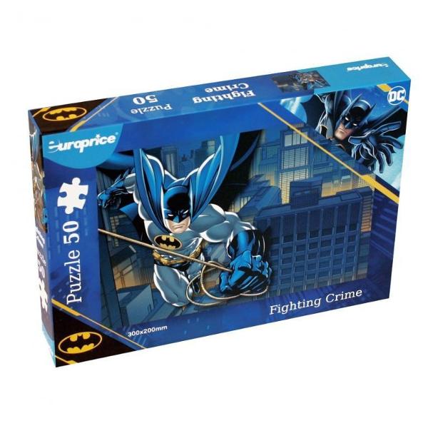 Puzzle 50 piese Batman Fighting Crime Dimensiuni puzzle 300 x 200 mm