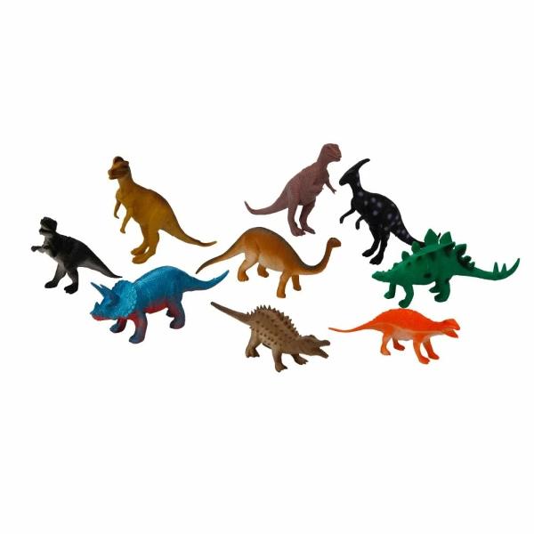 Colectie CrazooPentru Fete BaietiVarsta 3 - 4 ani 4 - 5 ani 5 - 6 ani 6 - 7 aniCu acest set de dinozauri din plastic micutii vor cunoaste speciile 