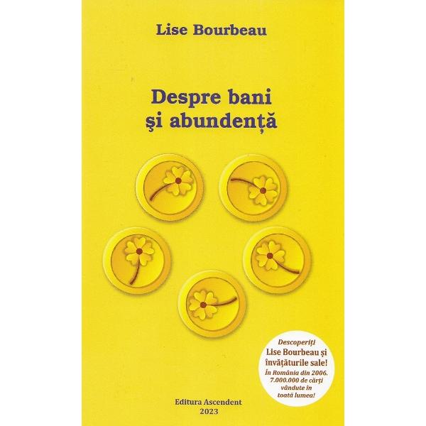 Lise Bourbeau este autoarea a numeroase best-seller-uri printre care amintim Asculta-ti corpul cel mai bun prieten pe care il ai pe pamant Asculta-ti corpul din nou Cine esti tu autobiografia sa WOW Eu sunt Dumnezeu Si tu esti Corpul tau Iti spune iubeste-te Este fondatoarea celei mai mari scoli de dezvoltare personala din Quebec Sustine impreuna cu echipa sa ateliere si conferinte in toate tarile francofone Lise Bourbeau raspunde intrebarilor pe care le-a primit in timpul 