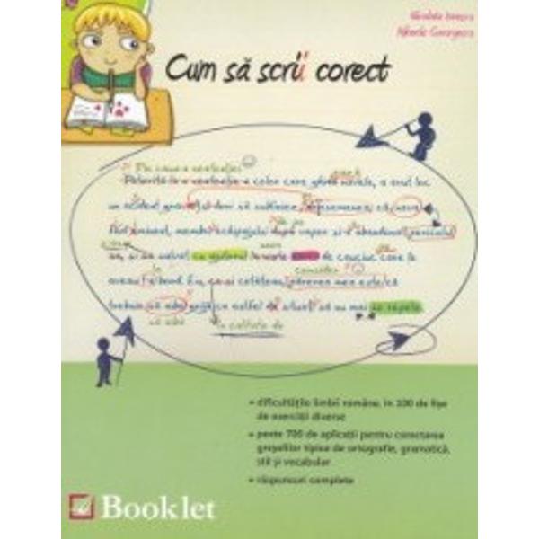 Cum sa scrii corect - Nicoleta Ionescu - Libraria CLB