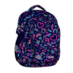 Ghiozdan bp26 3 compartimente st right pastel lamas mj101269