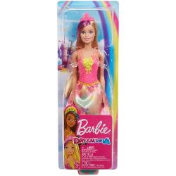 Papusa Barbie Printesa Dreamtopia cu coronita roz MTGJK12_GJK13