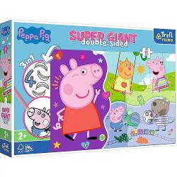 Puzzle Trefl Primo Super Giant 15 Peppa Pig 42003