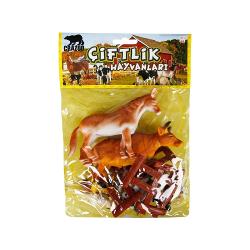 Colectie CrazooPentru Fete BaietiVarsta 3 - 4 ani 4 - 5 ani 5 - 6 ani 6 - 7 aniCu acest set de animalute din plastic micutii vor cunoaste animalutele care traiesc 