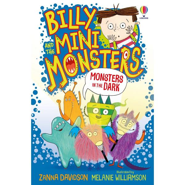 The first book in the laugh-out-loud Billy and the Mini Monsters adventure series perfect for newly independent readers aged 6 and fans of Claude and Horrid Henry Packed with full-colour illustrations and comic stripsBillys scared of the dark so hes trying hard to stay awake ALL night But then he hears a squeaky little voice and notices some tiny purple footprints Not only that SOMETHING has ATTACKED his cheese 