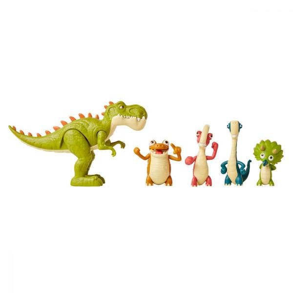 Pentru BaietiVarsta 3 - 4 ani 4 - 5 ani 5 - 7 ani 7 - 8 aniCuloare MulticolorBrand GigantosaurusMazu Bill Tiny si Rocky sunt cei mai buni prieteni si 