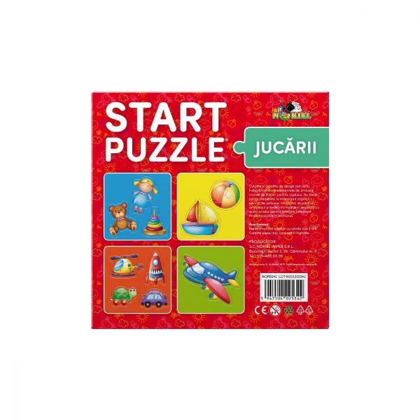 Noriel Puzzle - Start Puzzle Animale la ferma  Noriel  Pentru Baieti FeteVarsta 3 - 4 ani 4 - 5 aniNumar piese 
