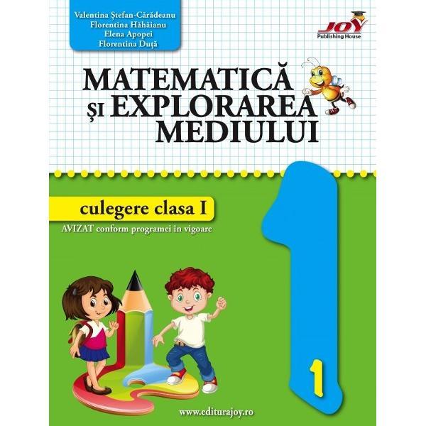 Matematica si explorarea mediului Culegere clasa I