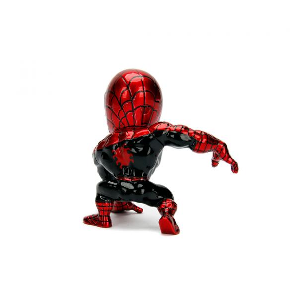 Bring the action home with Marvels iconic web-slinger Spider-Man This stylized die-cast figure stands 4 inches tall and weighs in at half a pound Collect them all to assemble your own hero team because the weight of the world is in your hands