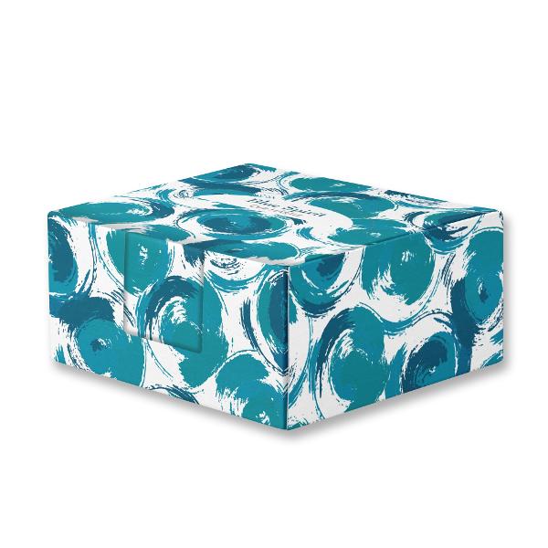Cub hartie alba 500 file in cutie carton 9X9cm  ambalat in folie termocontractibila Blue Spirit  