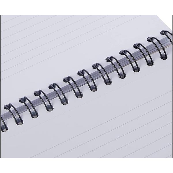 NotePads cu spirala Pukka Pads Metallic Shortie A5 240 pagini dictando