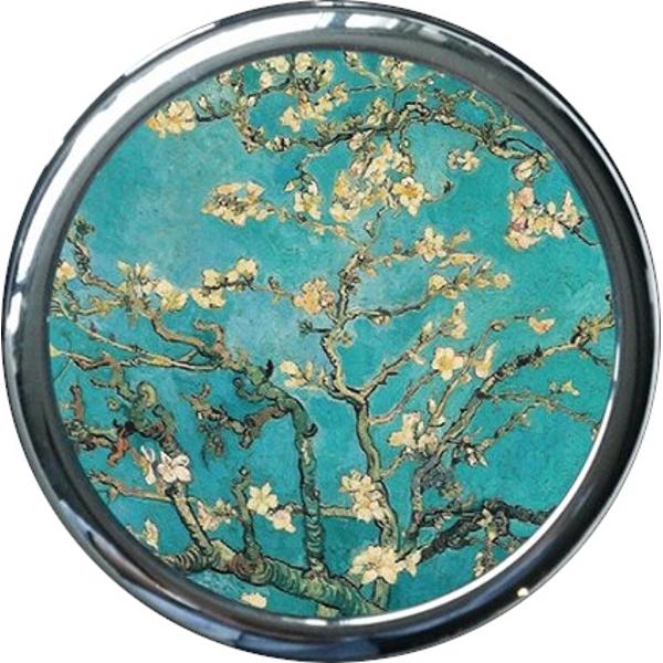 Cutie pentru pilule Van Gogh Almond blossom 5 cm P02GOG