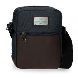 Geanta umar pepe jeans scratch albastru, 17x22x6 cm 78453.22