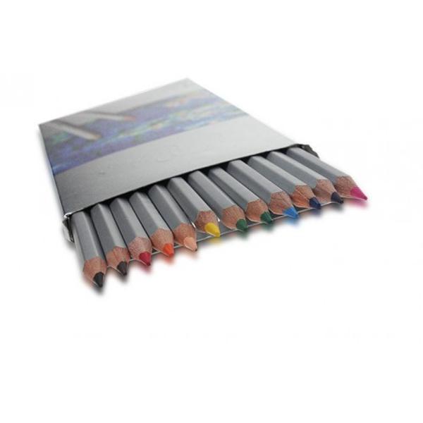 Creioane colorate  Set 12 culori      Diametru grif 32mm  Nu sunt recomandate copiilor cu virsta sub 3 ani 