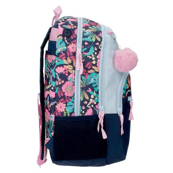 Rucsac casual fete Roll Road Pelican Love multicolorCuloare multicolorDimensiune 32x44x22 cmMaterial poliester care este flexibil si usorBretele sunt ajustabile pentru o purtare confortabila si ergonomice care se adapteaza perfect la spateCapacitate 29 litri2 compartimente pentru 