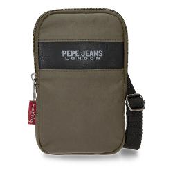 Geanta umar pepe jeans paxton, kaki, 10.5x18x2 cm 78350.22