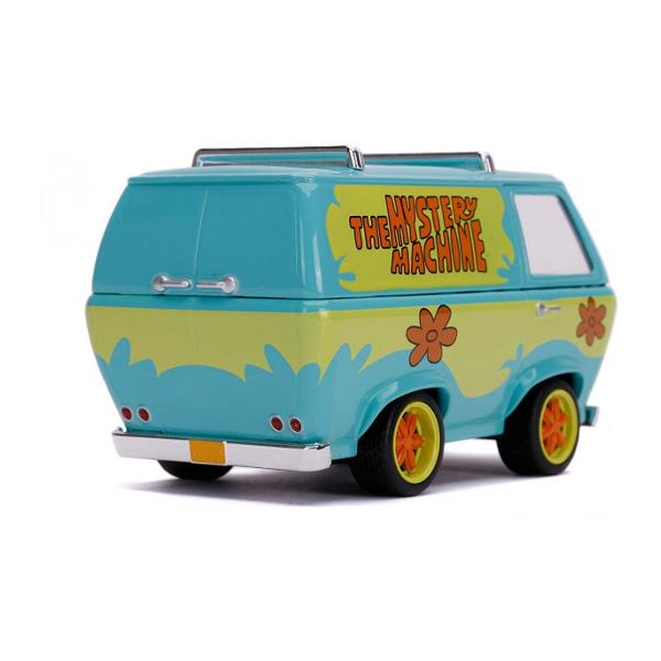 Masinuta misterioasa Scooby Doo este construita din metal la o scara de 1 la 32 Portierele NU se pot deschideVarsta recomandata 8 - 15 ani
