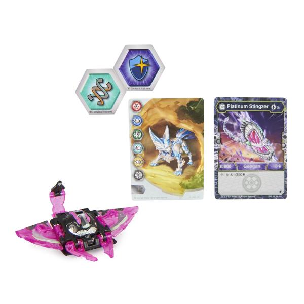 Dezlantuie transformari epice cu noul Bakugan Evolutions cu decor si personaje complet noi Bakugan-ul tau tocmai a devenit mai puternic ca niciodata cu aceste Bakugan-uri de platina indarjit in lupta - facute din metal adevarat Simte greutatea premium in maini in timp ce le rostogolesti peste BakuCores Priveste cum Bakugan-ul tau se deschide si se transforma intr-o creatura de actiune feroce Acesti campioni supergrei vor produce daune incredibile in lupta ca niciodata pana acum 