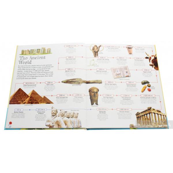 Bring history to life with more than 40 colourful maps in this childrens atlas full of fascinating nuggets of information about our past includes a pull-out poster This beautiful history atlas helps children learn about world history all the way from the first people leaving Africa right up to how the world looks now with a modern world map Journey around the world as you learn its history with maps showing everything from the awe-inspiring Great Wall of China to the when and how of the 