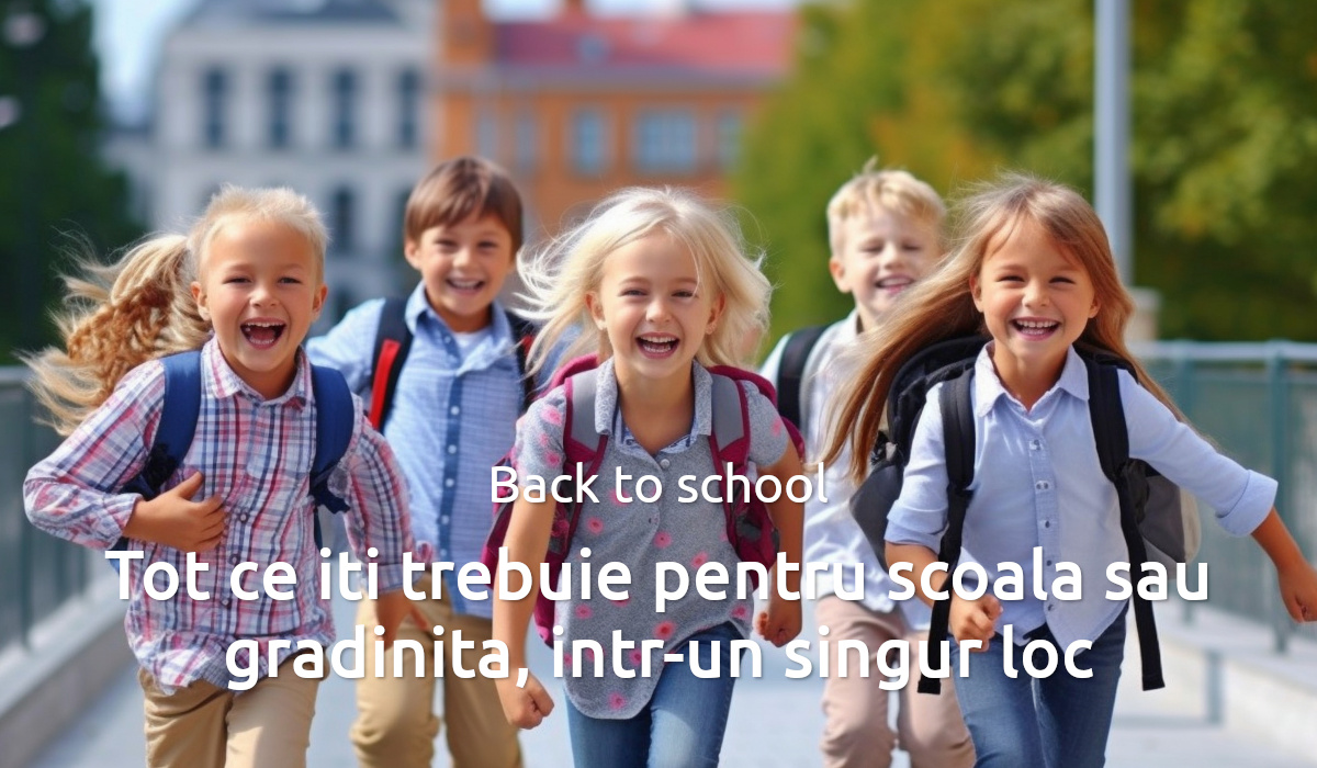 Back to school - Manuale scolare aprobate - Compania de Librarii Bucuresti